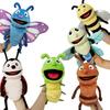 Păpuși de mână Jucării pentru copii Insecte de pluș Animal Omidă Buburuză Păpuși de mână Păpușă Familie Povestiri Joc de rol Jucării de deget