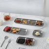 Korean Style Stainless Steel Seasoning Plate Sauce Dish Hot Pot Seasoning Roast Meat Sauce Western Restaurant BBQ Tableware
