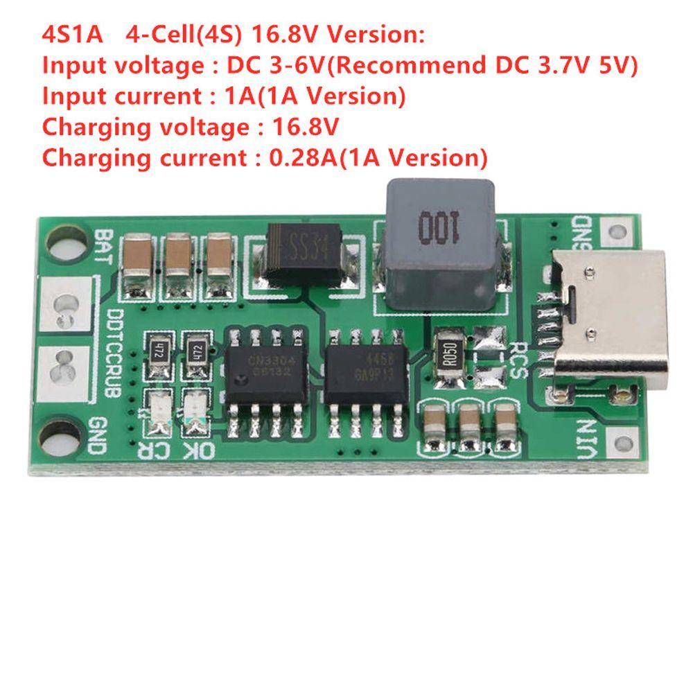 Polymer Type C Protection Board Li-Ion Charger Module Lithium Battery Step-Up Boost Boost Module