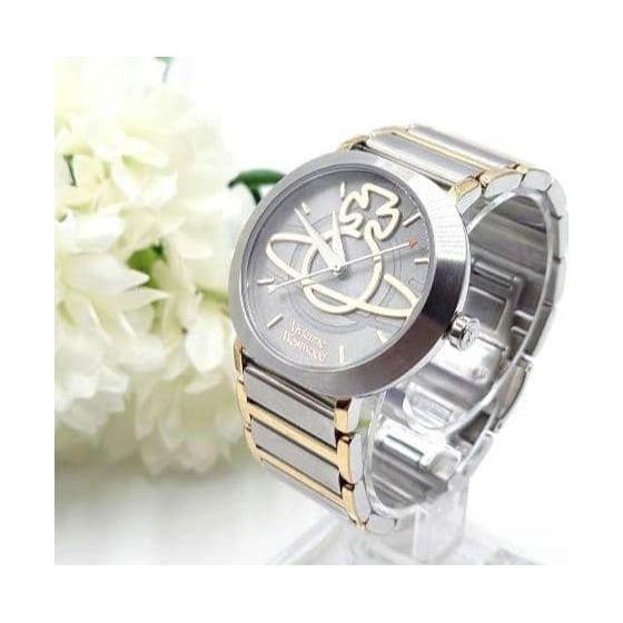 Used Vivienne Westwood Orb Watch Gold Silver Ladies