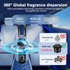 Smart Car Air Aromatherapy Diffuser Rechargeable Car Air Freshener Cloud Mist With Sound Pickup Lamp RGB Light Auto Interior