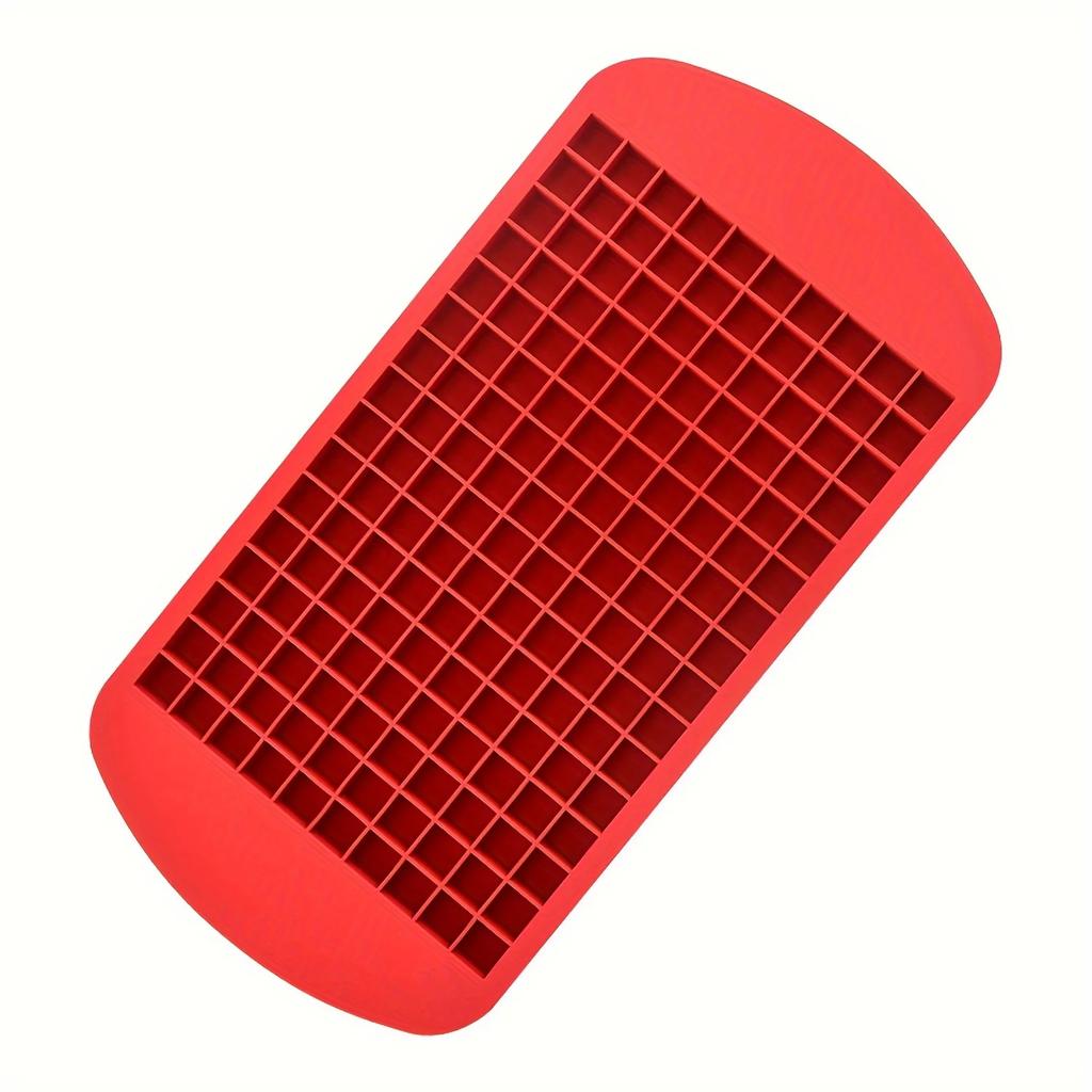 160 Grid Mini Silicone Ice Tray Square Silicone Ice Cube Tray Foldable Mini Ice Cube Mold Kitchen Tools Accessories