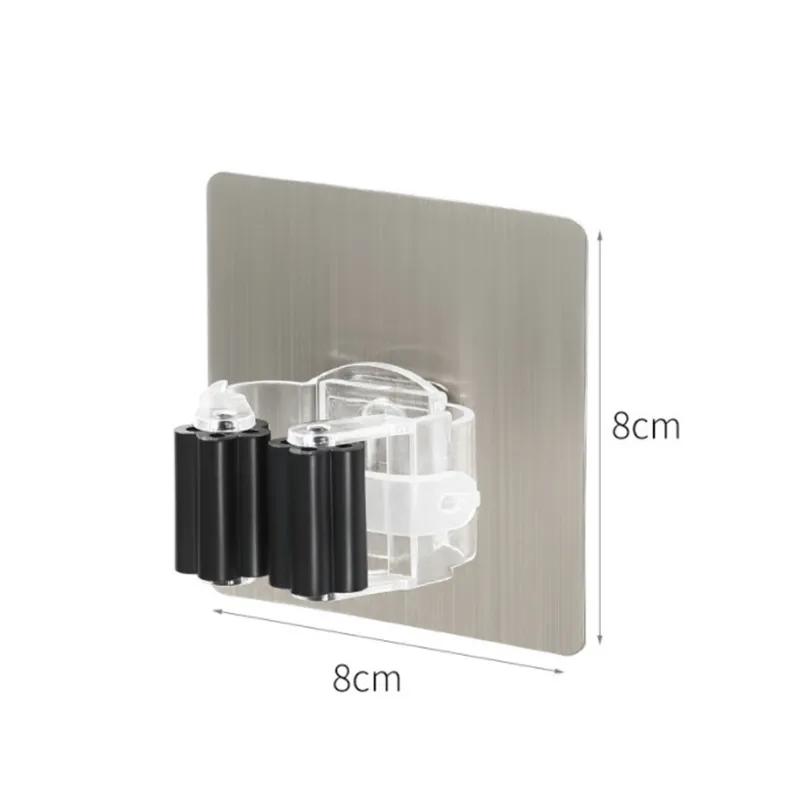 Клейкие многофункциональные крючки настенный органайзер для швабры вешалка для щетки крючок для кухни ванной комнаты прочные крючки 980₽