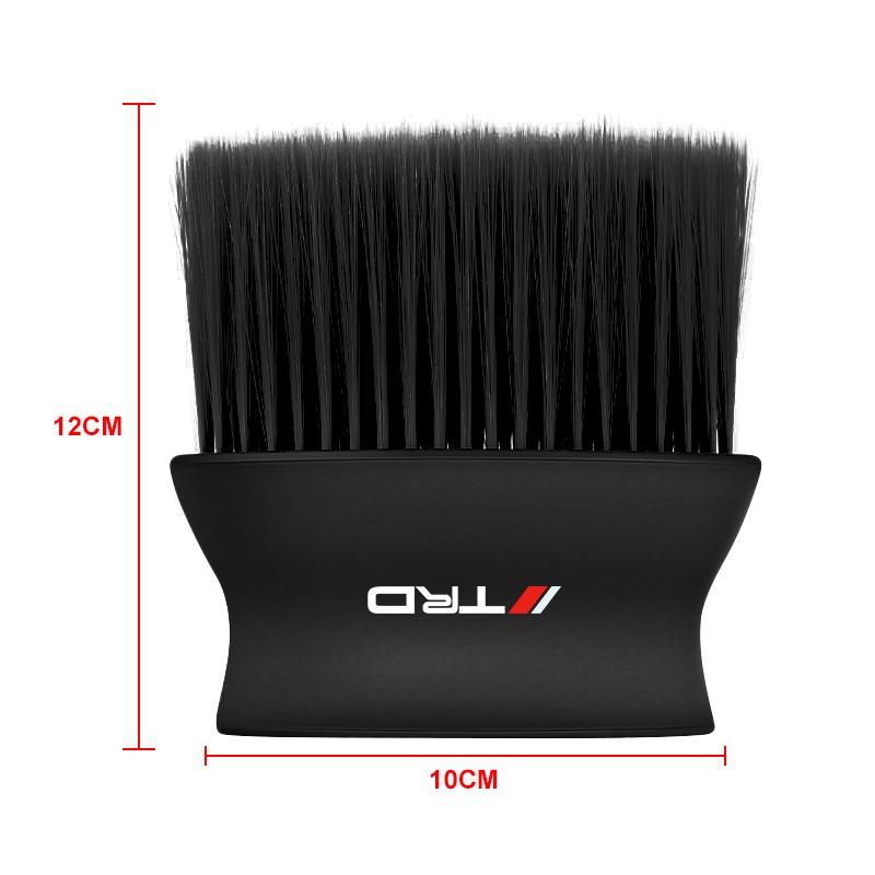 1Pcs Car Dedusting Brush Air Outlet Cleaning Brush Car Accessories for TRD Toyota Corolla Yaris Aygo GT86 Gr Prius RAV4 Camry Auris