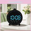 Digital Led Alarm Clock With Night Light And Countdown For Bedroom Decor