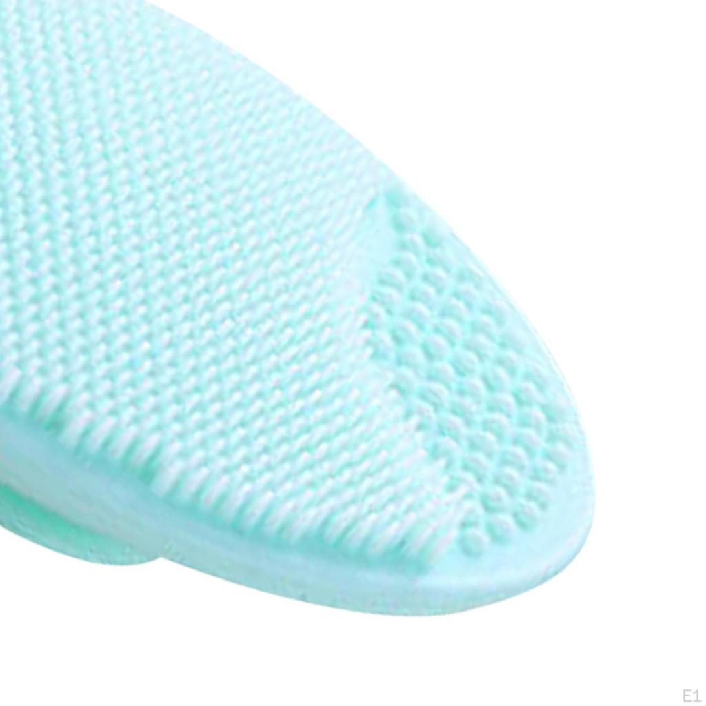 Pack of 2 Facial Bath Cleansing Silicone Brush Massager Scrubber Exfoliating Pad