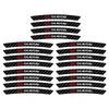 4/8/20Pcs Car Wheel Rim Decoration Sticker Accessories For KIA Sportage RIO Ceed Picanto Pegas Sorento Niro Soul Cerato Borrego rmvl70