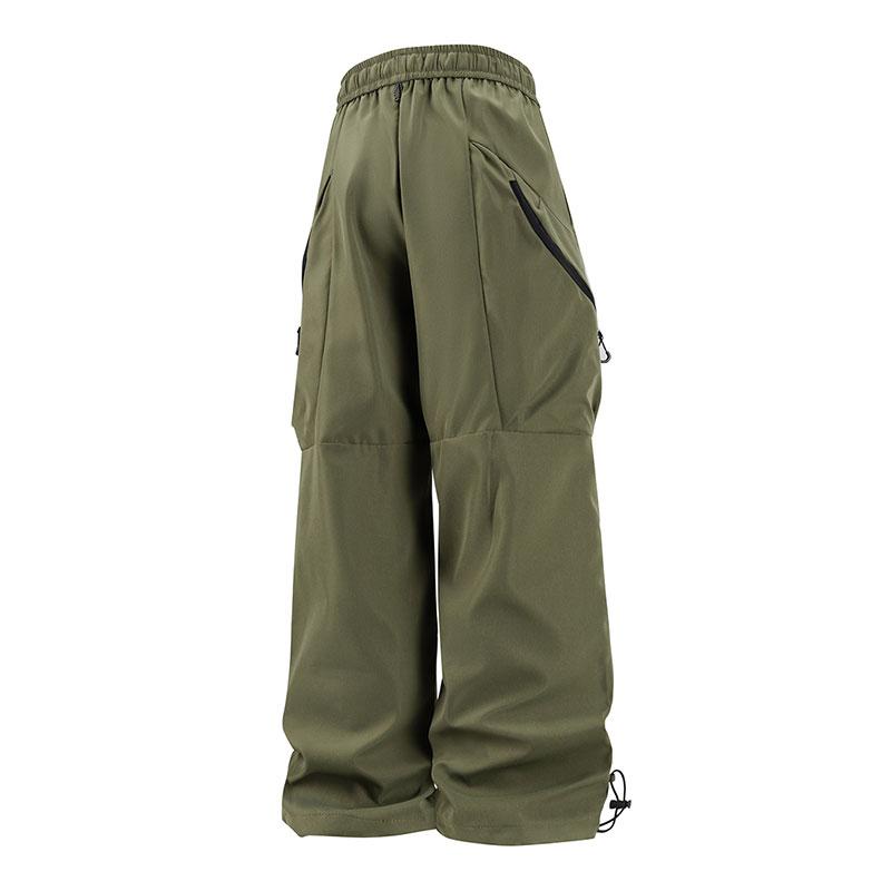 Frühling Herbst Freizeit Hose Mode Locker Bequem Atmungsaktiv Mehrere Taschen Cargo Lange Hose Fitness Laufen Freizeit Hose