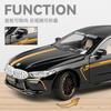 1:24 BMW M8 Gran Coupe F93 Supercar Alloy Sports Car Model Diecast Metal Home Decoration & Collectibles Hobby Display Ornaments