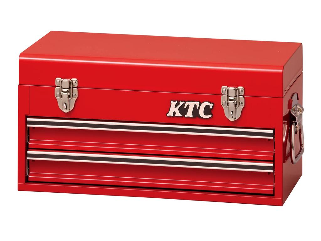 Kyoto Machinery Tools Narrow Chest Tiers 2 Red SKX0102 (KTC) (2 Drawers)