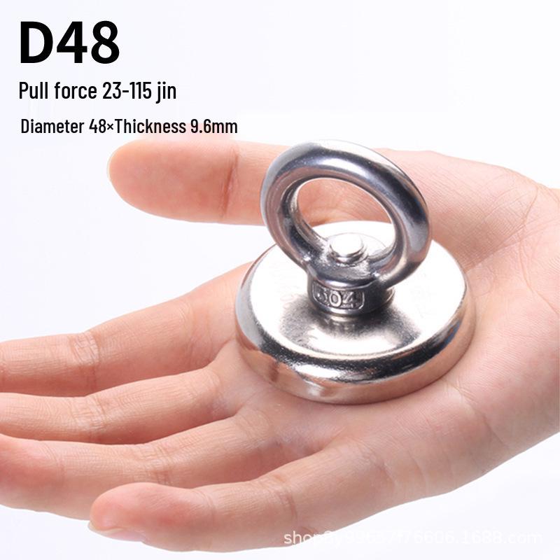 High-Strength Round Neodymium N35-52 Magnet for Salvage & Door Suction