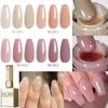 2025 Huanhuan Natural Gel Nail Polish - Nude & Jade Tones