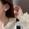 925 Sterling Silver Pearl Stud Earrings - New Autumn/Winter 2022 Korean Style