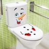 Shangyi Weihnachten DIY Schneemann Selbstklebender Badezimmerwand- & Toilettenaufkleber SPZ-S0634
