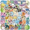 10/30/50pcs Japanese Anime Stickers Kawaii Pikachu Graffiti Decals DIY Laptop Suitcase Skateboard Cute Cartoon Sticker