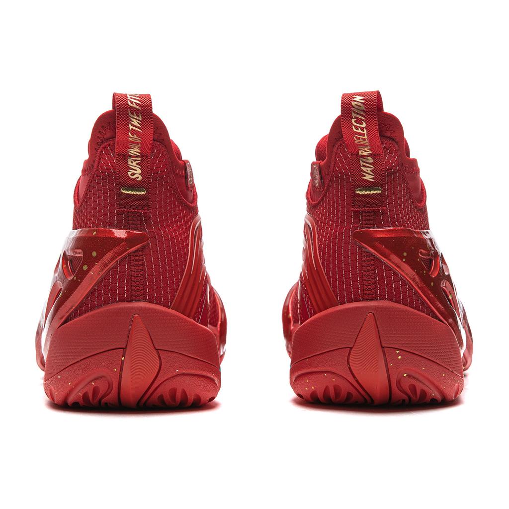 Li Ning BadFive Air 1 Super Cushioning Slip Resistant Abrasion Resistant Breathable Rebound Grip Mid Top ABFV037-12