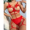 Women's Sleepwear  Spaghetti Strap Dress  Transparent Sexy Nightgowns Lace Slip Pajamas  Sexy Set Lingerie