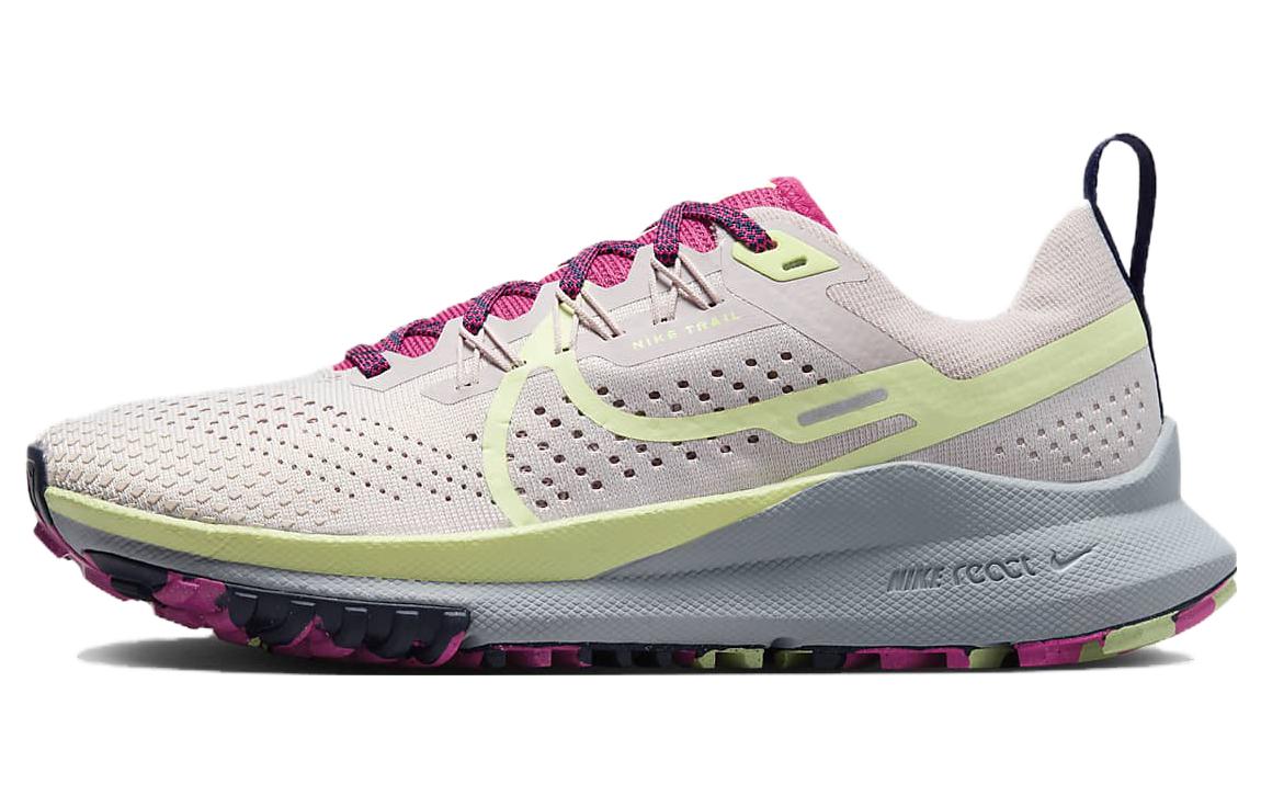 

Nike React Pegasus Trail 4 Platinum Violet Purple Ink Fierce Pink Luminous Green Women s DJ6159-002 35.5