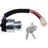 Ignition Switch for Kubota L Tractors Series L2050 L2250 L2350 L2500 L2550 L2600 L2800 L2850 with Metal Material