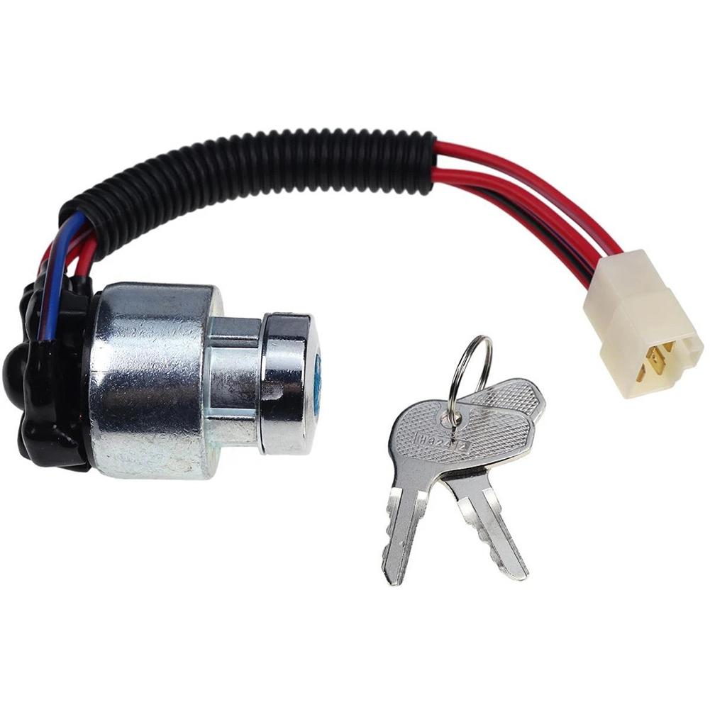 Ignition Switch for Kubota L Tractors Series L2050 L2250 L2350 L2500 L2550 L2600 L2800 L2850 with Metal Material