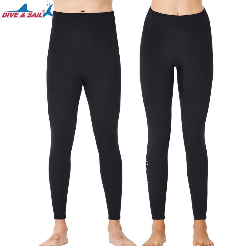 2MM Diving Pants Men's Split Thick Warm High-waist Women's Swimming Surfing Snorkeling Cold-proof