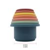Hourglass Stacking Cup Water Playing Toys for Pools Bathtub Shower Interactive Toy for Baby 6M+ Early Learning 7Pieces