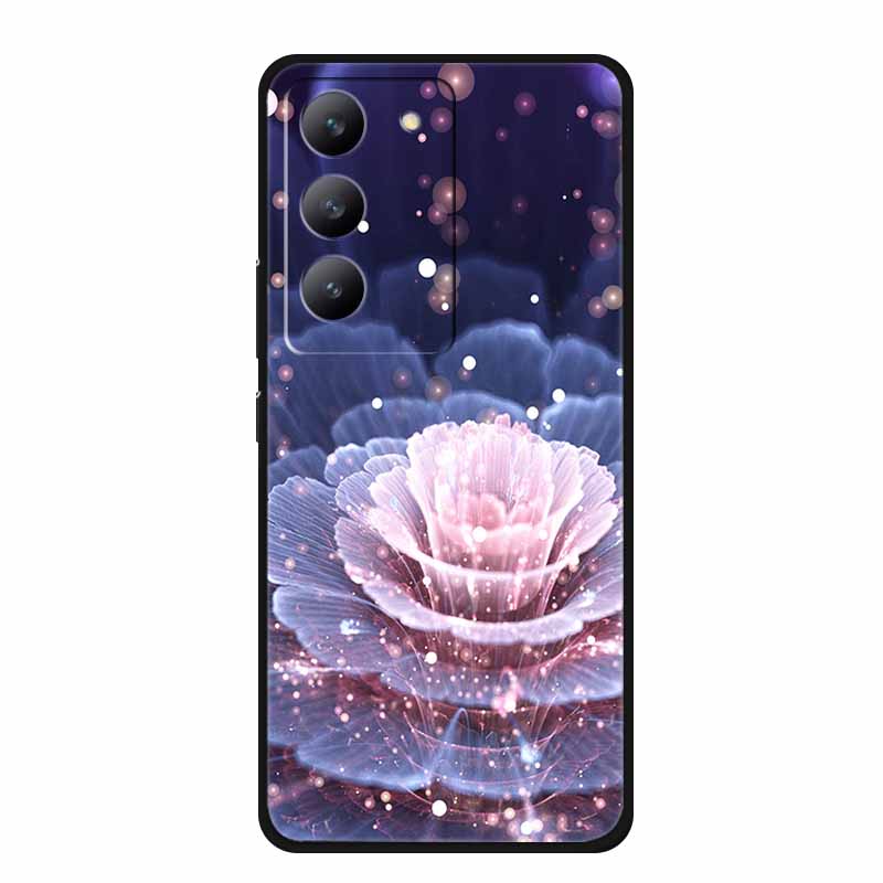 For Redmi 15 Phone Case Fashion Pictures Black Silicone TPU Soft Back Cover Case For Xiaomi Redmi 15 4G 5G Case Redmi15 Bag 6.9"