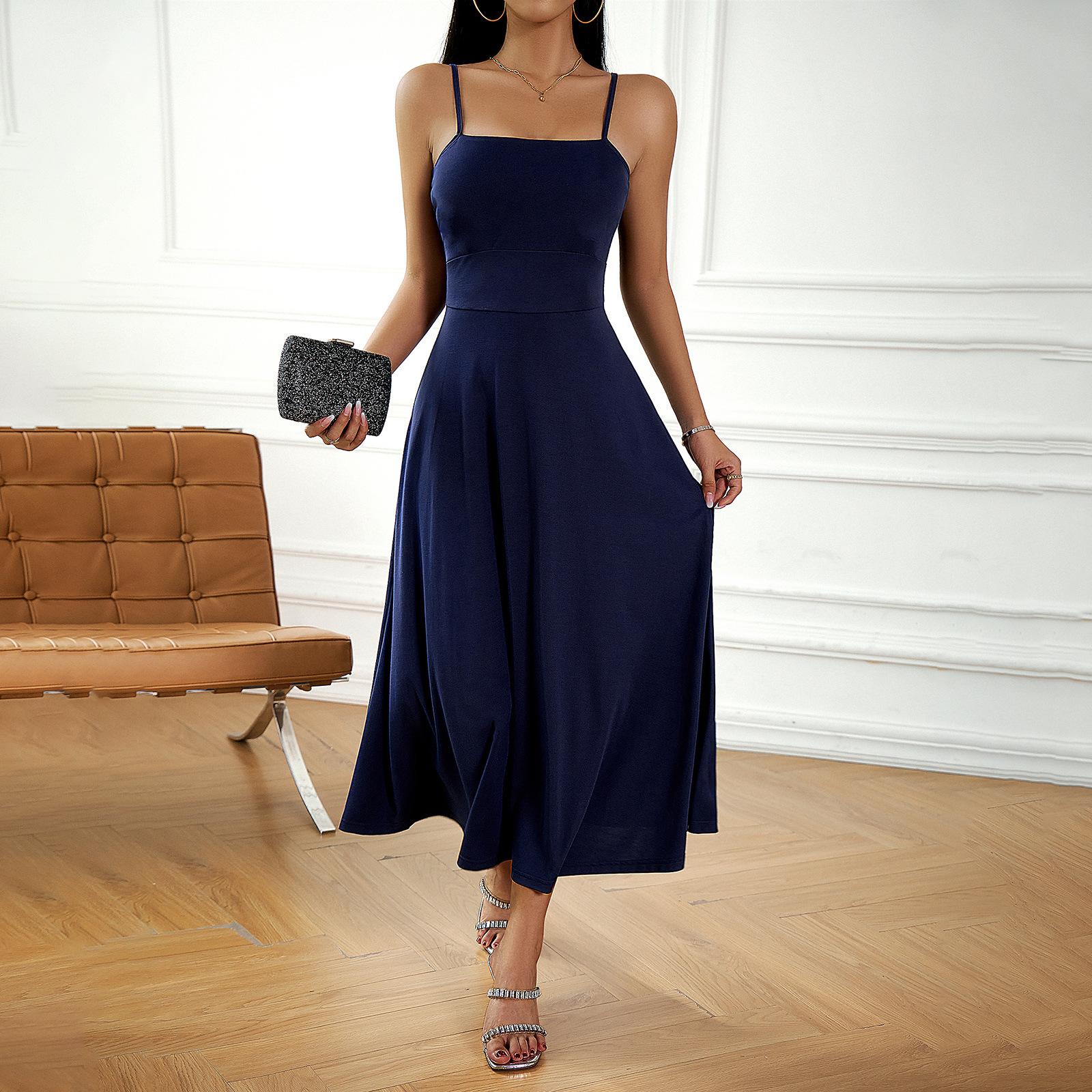 

Женское осеннее сексуальное платье на подтяжках XL