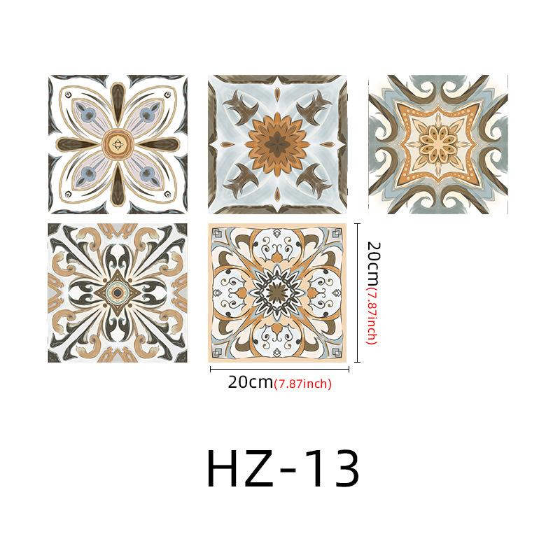 Thickened Matte Tile Sticker Self-Adhesive Wall Sticker Waterproof And Moisture-Proof Kitchen And Bathroom Renovation Wallpaper