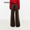MO&Co. British Style Loose Fit Trousers