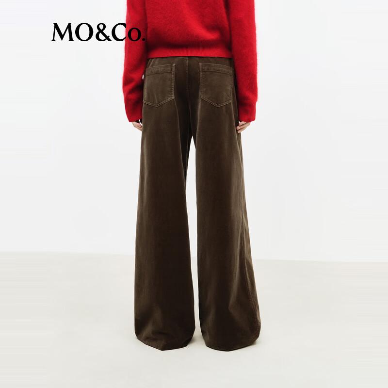 MO&Co. British Style Loose Fit Trousers