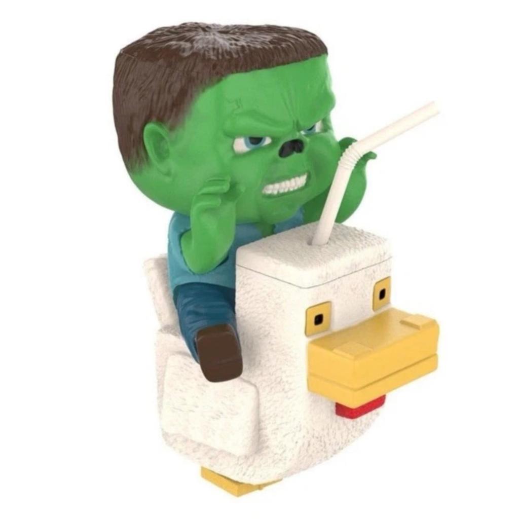 Popcornbehälter 3D-Popcorneimer Popcorneimer & Becher-Kombi-Set