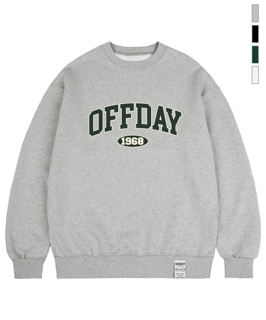 GRAVER [Unisex] 1968 Offday Sweatshirt_4 Colors