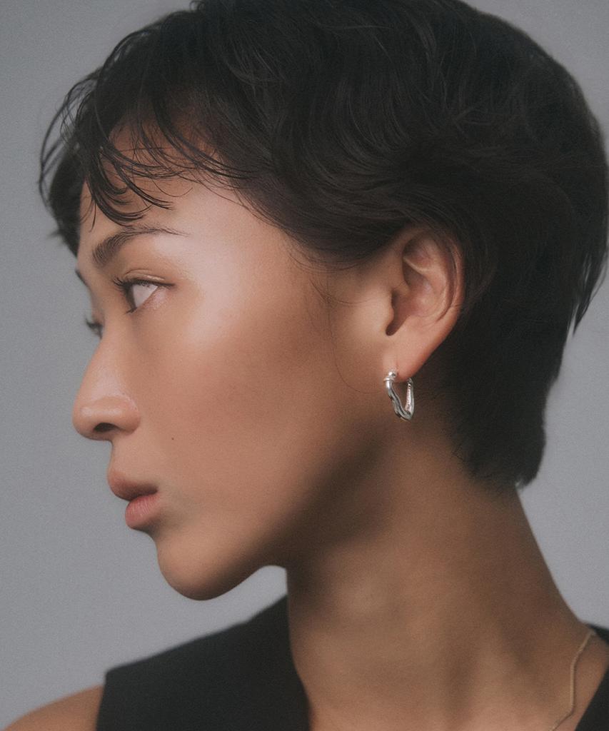 Hustad 232 Hoop Earring _ 925 Silver Earrings