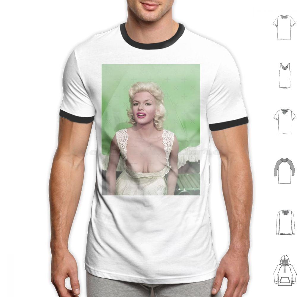 Jayne Mansfield T Shirt 6xl Cotton Cool Tee Jayne Mansfield Actress Movies Film Celebrity Vintage Classic Star Famous Hollywood