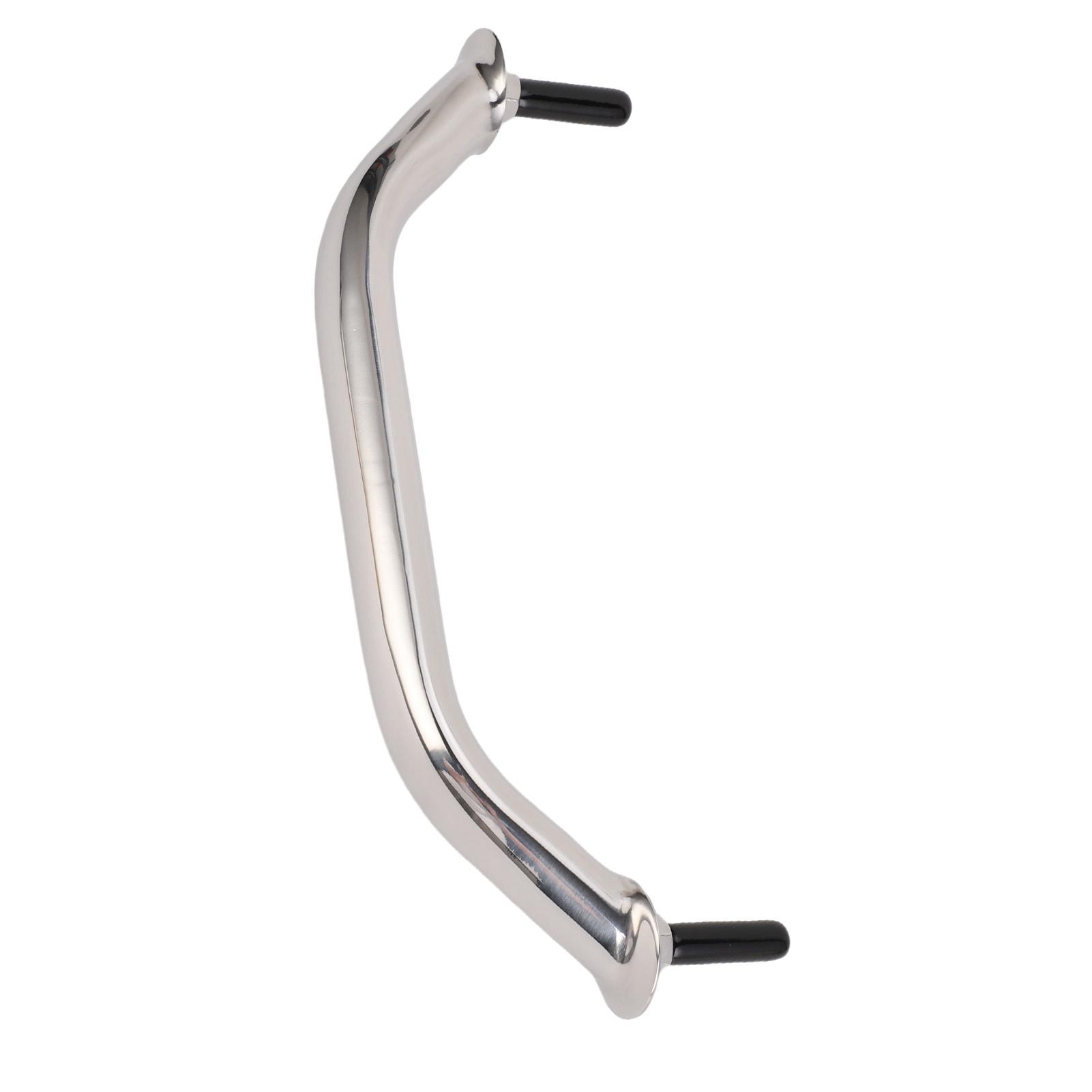 

Marine Boat Handle Door Grab Bar Handrail Oval Stainless Steel Rail Grip for Hatch Deck 220mm