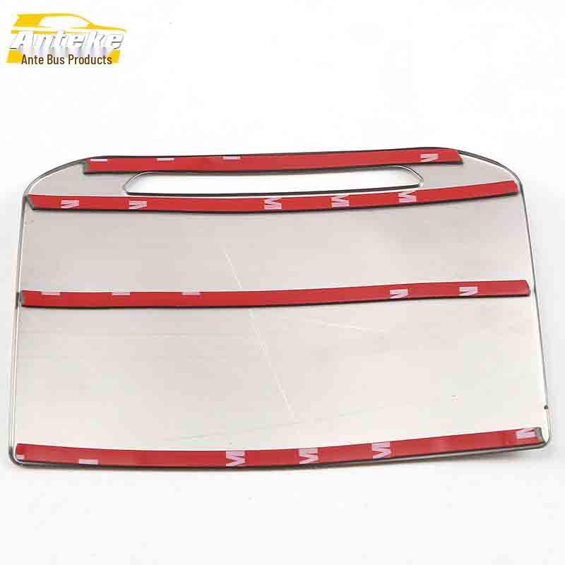 CS55 Ashtray Cover Sequins & Cigarette Lighter Sticker for Center Console - Car Accessory Decor