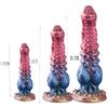 S/M/L Tentakel Analdildo Dickes Silikon Monsterdildo Riesiger Penis Falscher Schwanz Alien Dildo mit Saugfuß Sexspielzeug für Frauen Männer