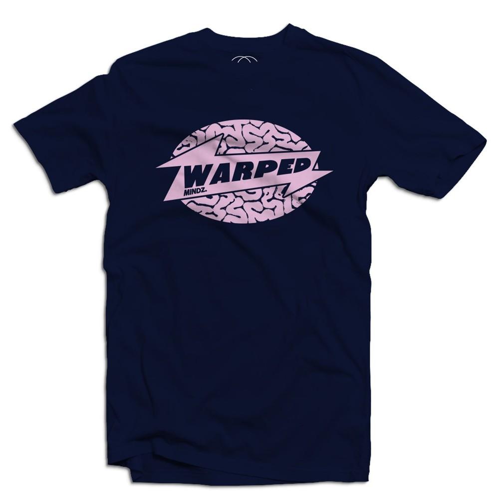 Футболка Warped Mindz - Warp Records House Music Techno Aphex Twin EDM Унисекс Футболка L