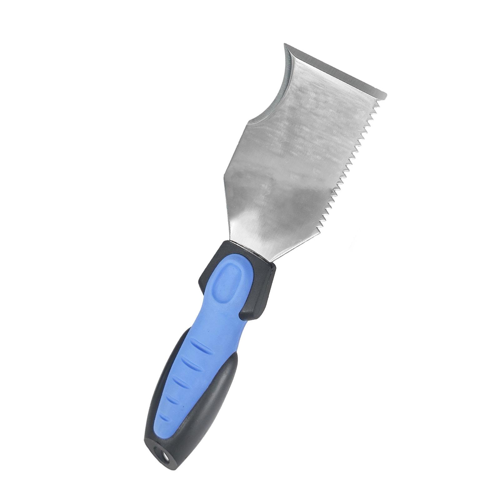 

Professional Putty Cutter Paint Scraper Tool Stainless Steel Spackle Tool Metal Scraper for Removing Caulk Painting Wood 1