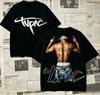Tupac Shakur for Fan Gift T-shirt Women Harajuku Short Sleeve Streetwear High Quality Couples Classic Soft