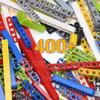 Zylopa 284-Piece Technic Beam Set, Technic Parts, Technic Frame Block Set, Rotor Helicopter Minifigure Block Separator, Technic Pieces (Random Color)