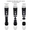 Portable Dual-Use Capsule Coffee Machine with Wireless Electric Heating