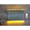 100PCS 5mm Warm White LED Diode Lights Clear Emitting LEDs for High Intensity Super Bright Lighting Bulb Lamps Electronics Components Lamp Diodes