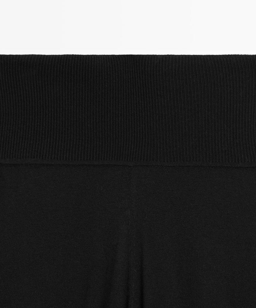 Masimodutti Wool Knit Sarouel Pants