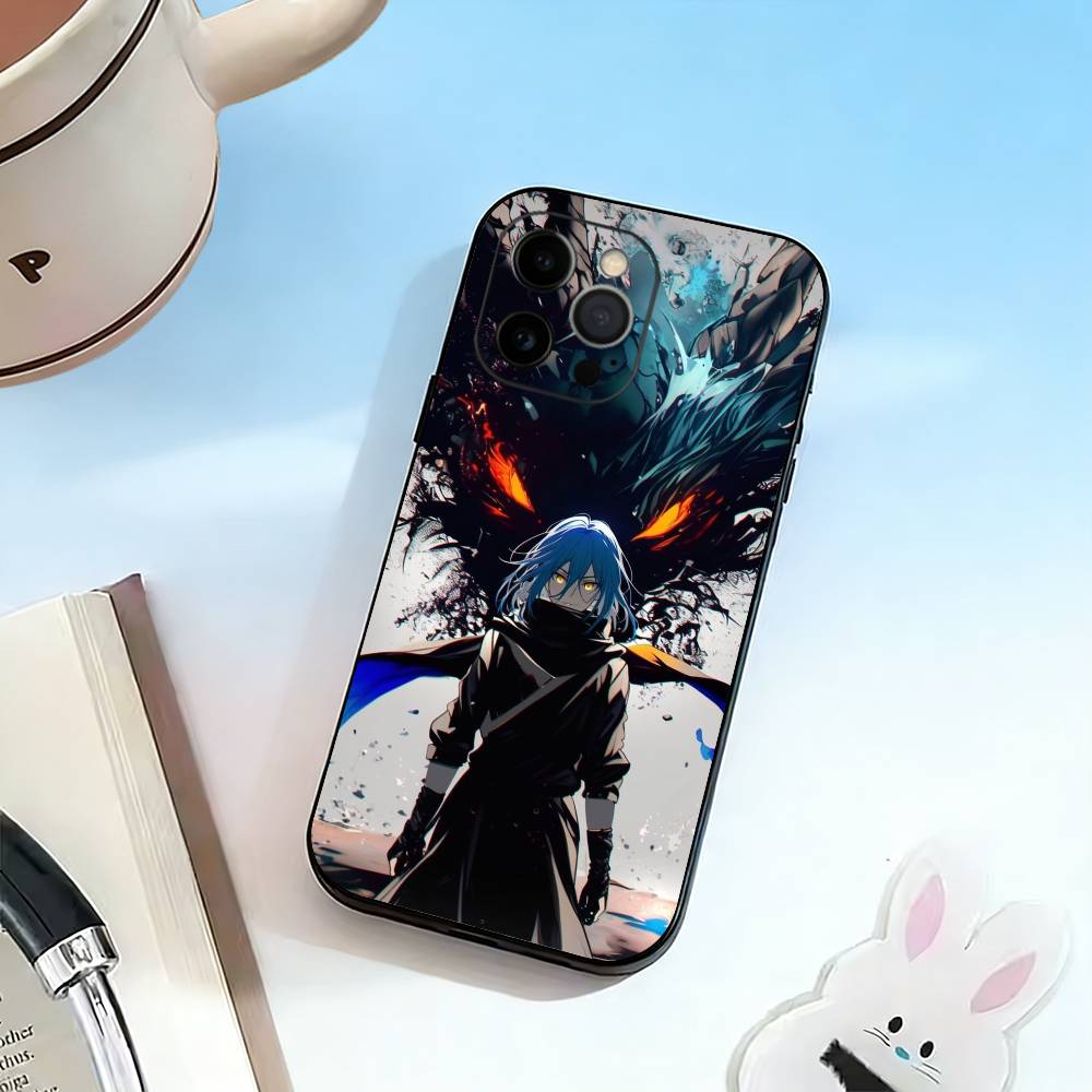 

Tensei Rimuru Tempest Phone Case For iPhone 17,16,15,14,13,12,11 Plus,Pro Max,XS,Soft Silicone Black Cover iPhone13PRO