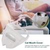 Pet Cat Mouth Cover Cotton Protective Breathable Anti Bite Cover Grooming Accessory(S )