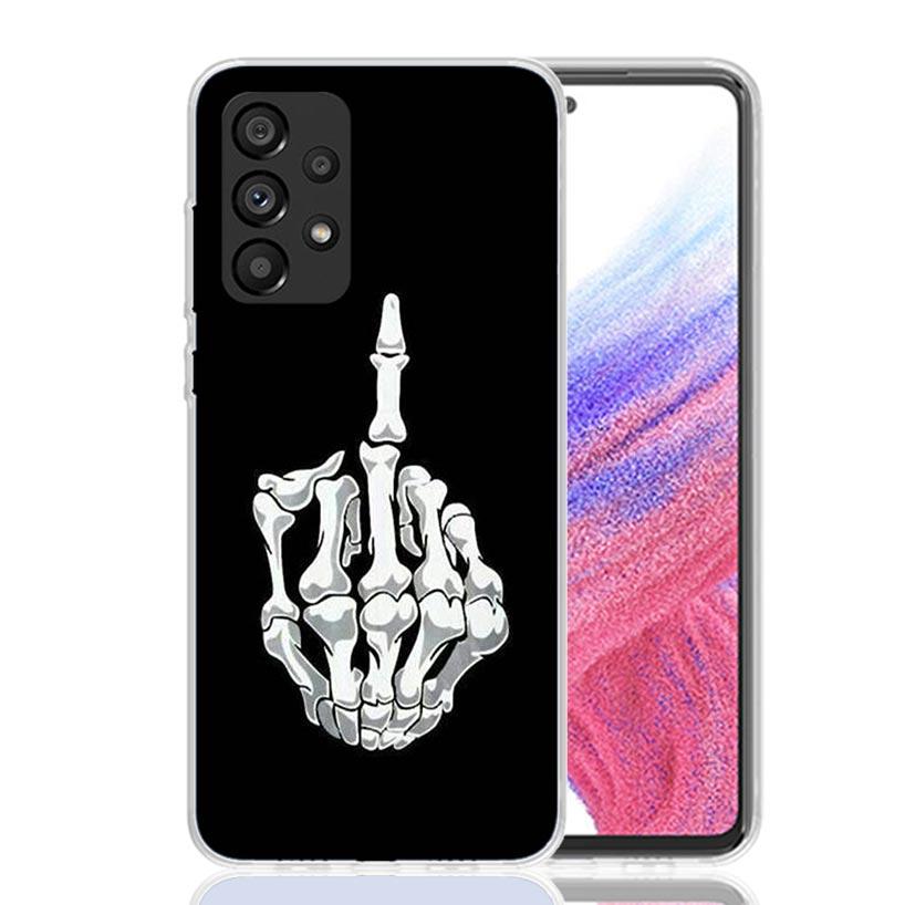 Middle Finger Phone Case for Samsung Galaxy A17 A16 A15 A14 A13 A57 A56 A55 A54 A53 A37 A36 A35 A34 A33 A26 A25 A24 A23 Galaxy A