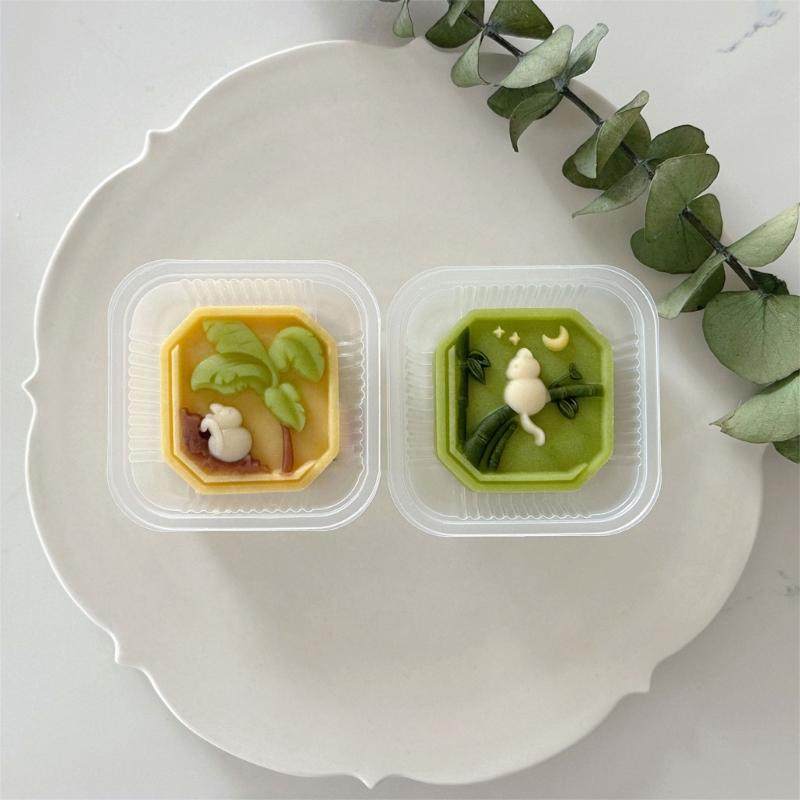 Functional Mooncakes Press Molds Unique Mooncakes Crafting Molds Creative Stamps Set for Making Beautiful Treat