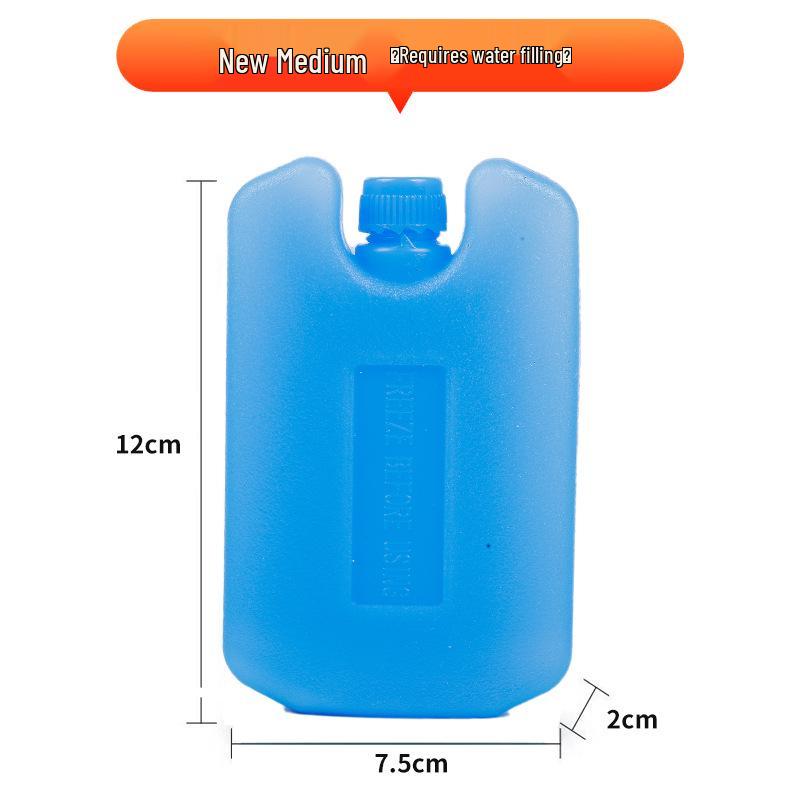 Reusable Ice Pack: Blue Ice Crystal Box for Cooling and Preservation